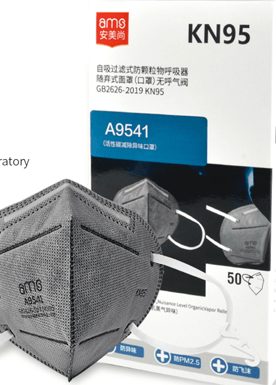 Khẩu trang KN95 khử mùi quai tai A9541 AMS